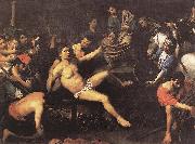 VALENTIN DE BOULOGNE, Martyrdom of St Lawrence et